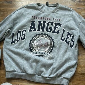 SHEIN Los Angeles crewneck